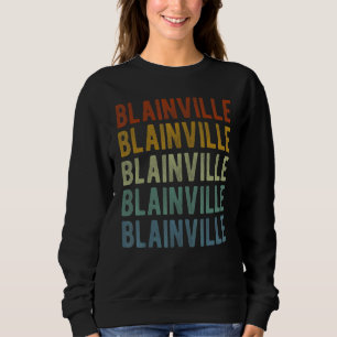 Sudadera Blainville City Canada Retro Vintage