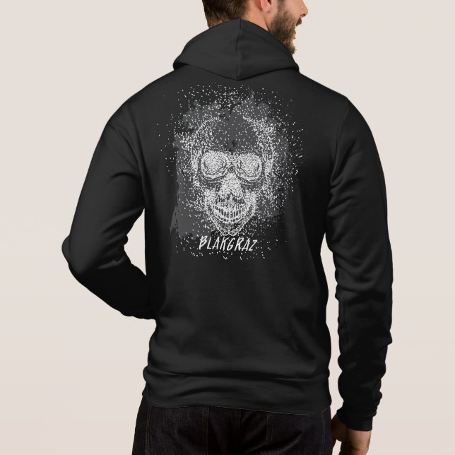Sudadera Blakgraz Chaotic Skull (Reverso)