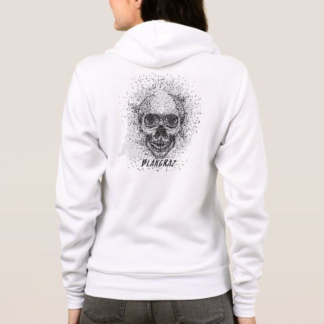 Sudadera Blakgraz Chaotic Skull (Reverso)