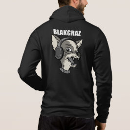 Sudadera Blakgraz Lucy el perro con audífonos