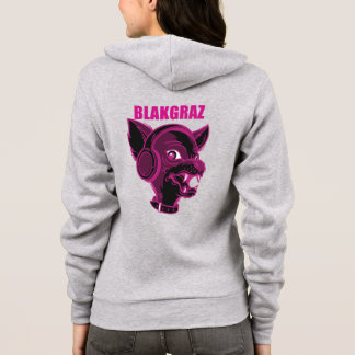 Sudadera Blakgraz Lucy el perro con audífonos camiseta