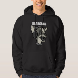 Sudadera Blakgraz Lucy el perro con audífonos camiseta