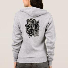 Sudadera Blakgraz Steampunk Gorra y gafas
