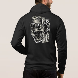 Sudadera Blakgraz Steampunk Gorra y gafas