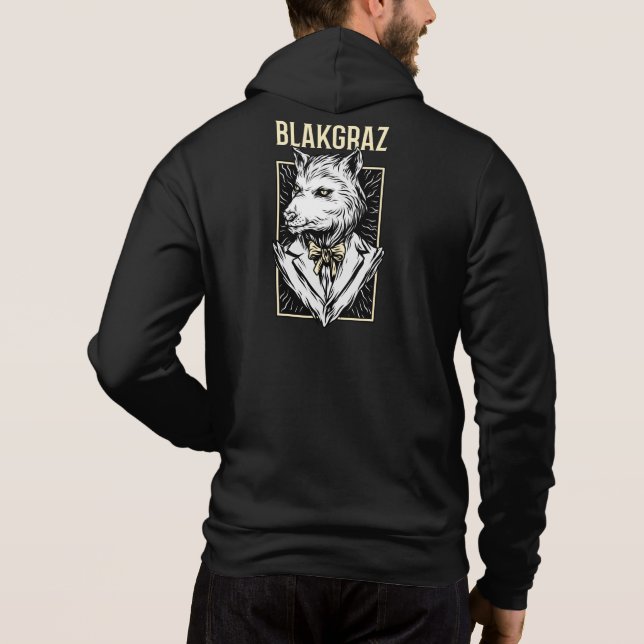 Sudadera Blakgraz Werewolf Portrait Hoodie (Reverso)