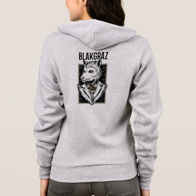 Sudadera Blakgraz Werewolf Portrait Hoodie (Reverso)