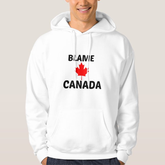 SUDADERA BLAME CANADA (Anverso)