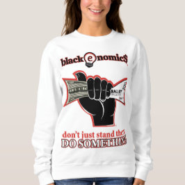 Sudadera blanca "Buck and Ballot" para mujeres