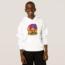 Sudadera Blanca con Capucha para Niños Mago Soñado