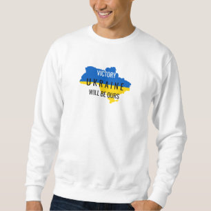 Sudadera blanca con superposición de colores de Uc