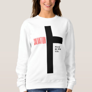 Sudadera blanca de salvación