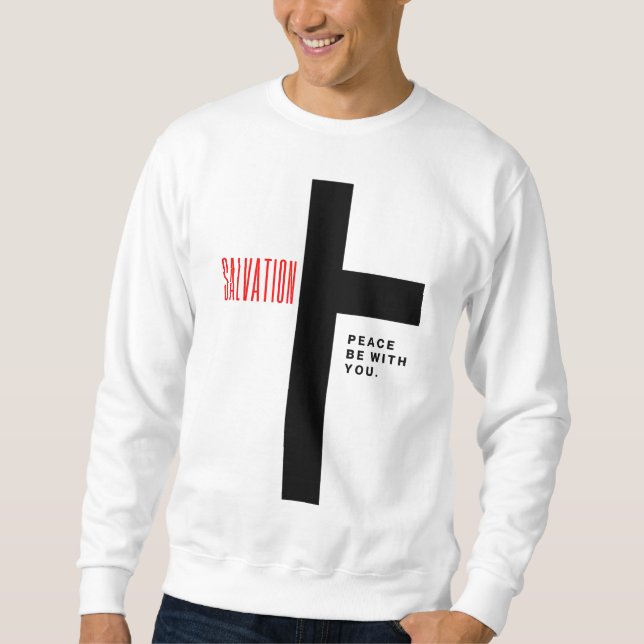 Sudadera blanca de salvación (Anverso)