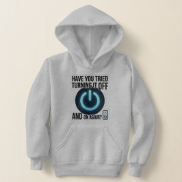 Sudadera Blanca Divertida de Soporte Técnico de TI