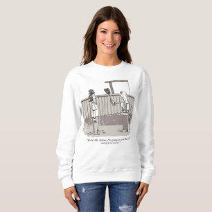 Sudadera blanca para mujeres de Evil Perm
