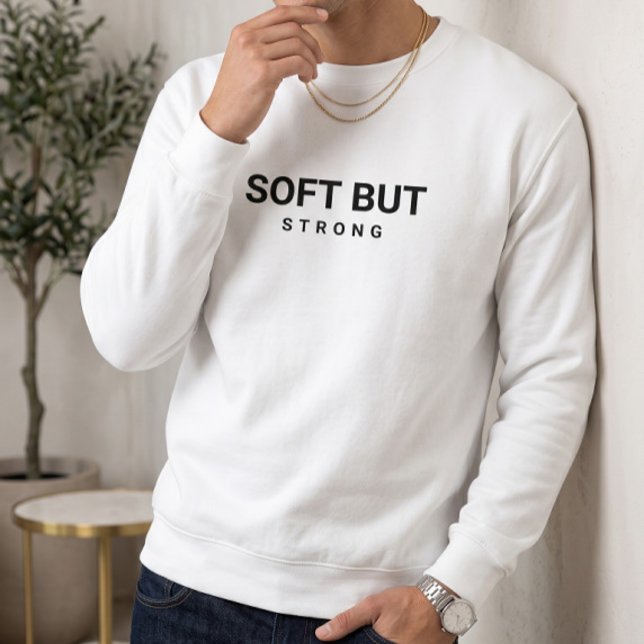 Sudadera Blanca | Tipografía Negra Estética (Subido por el creador)