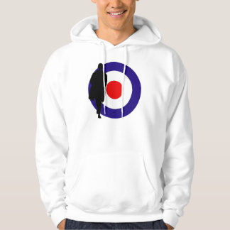 Sudadera blanco de la MOD mi diseño de la generación