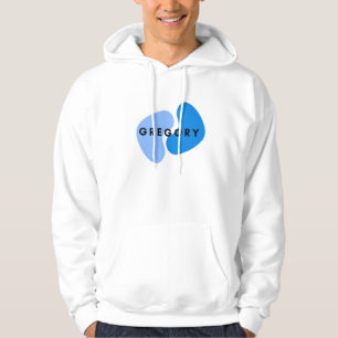 Sudadera Blanco "Gregory Blue"