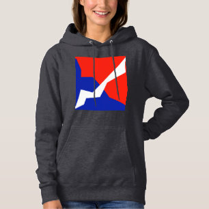 Sudadera Blanco Rojo Azul