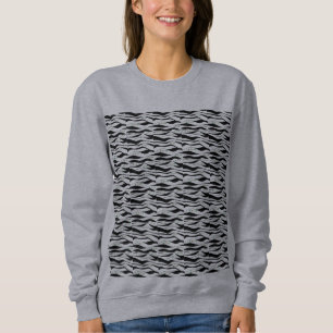 Sudadera Blanco y negro contemporáneo