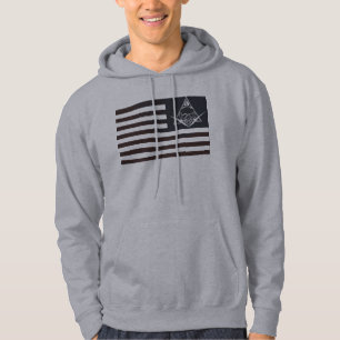 Sudadera blanco y paranoico rojos