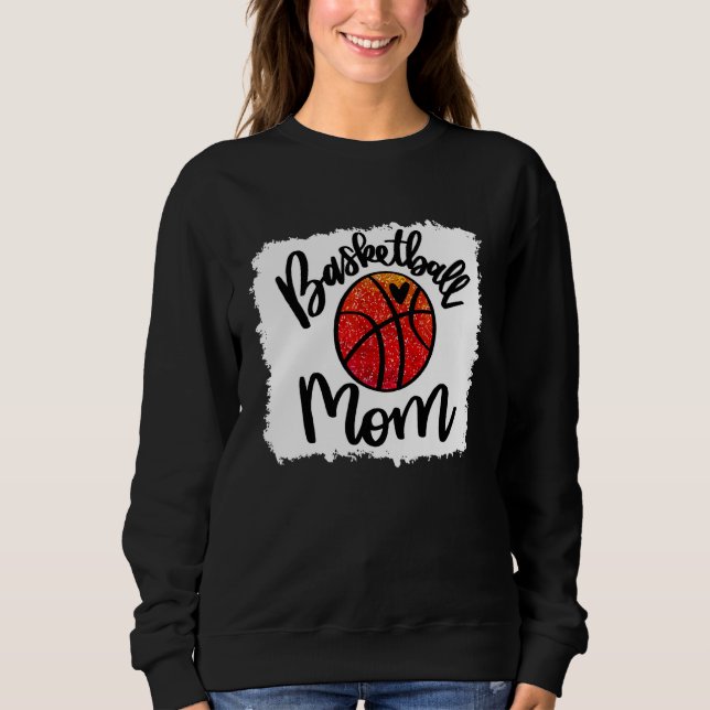 Sudadera Bleached Basketball Mom Game Day (Anverso)