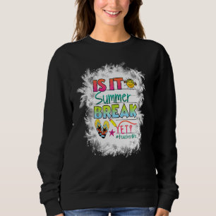 Sudadera Bleached Happy El Último Día De La Escuela Es Vera