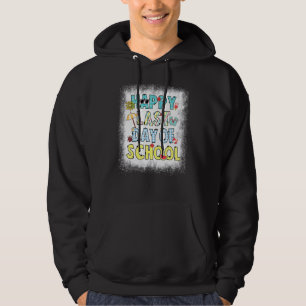 Sudadera Bleached Happy Last Day Beach Vibes Hell