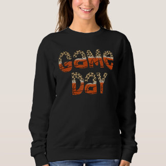 Sudadera Bleached Leopard Basketball Game Day Vibes Basketb