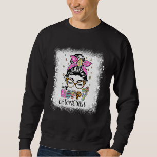 Sudadera Bleached One Hoppy Optometrist Bunny Easter Day