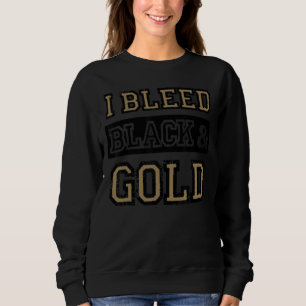 Sudadera Bleed Black & Gold Sports Team Day 1