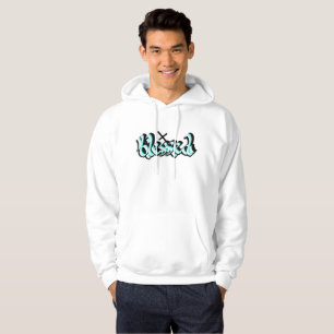 Sudadera Blessed Calligraphy Street Art Urban