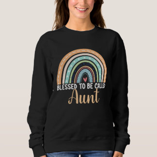 Sudadera Blessed To Be Called Aunt Rainbow Mother s Day Aun