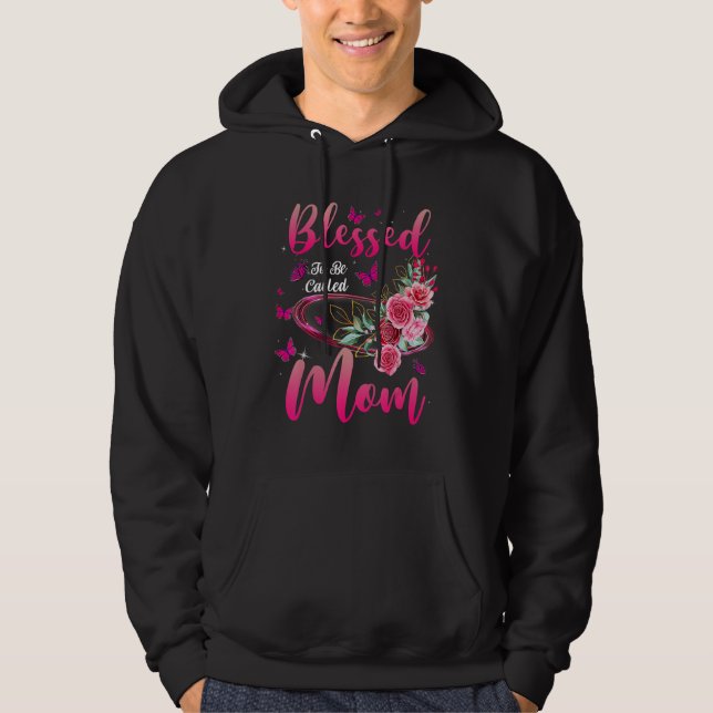Sudadera Blessed To Be Called Mom Cute Mother's Day Gift Fo (Anverso)