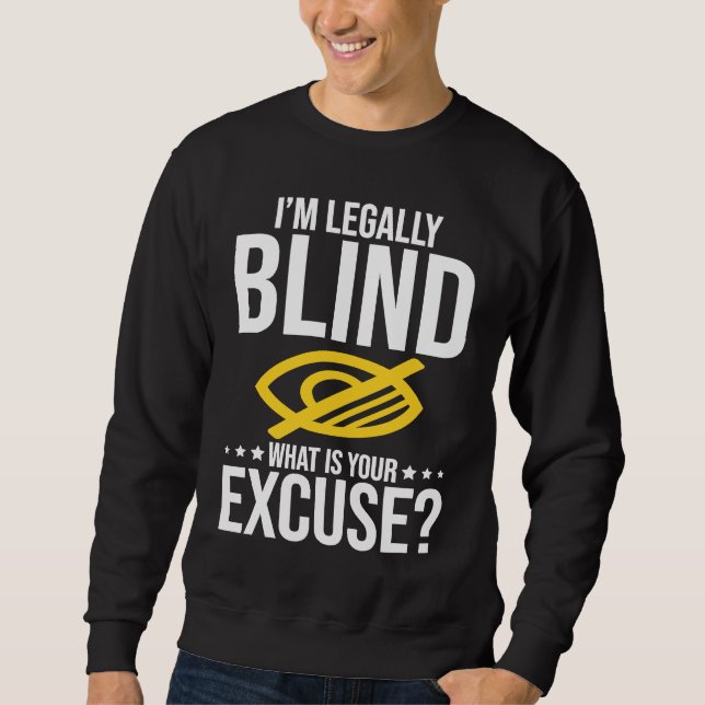 Sudadera Blindness No Excuse Blind (Anverso)