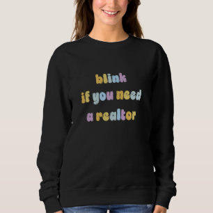 Sudadera Blink Si Necesita Un Diseño Colorido Realtor