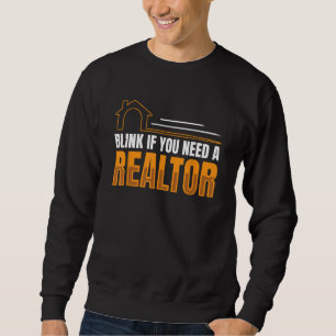 Sudadera Blink Si Necesitas Un Agente Inmobiliario Realtor