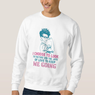 Sudadera BLM - El Amor Y La Naturaleza Me Mantienen Yendo