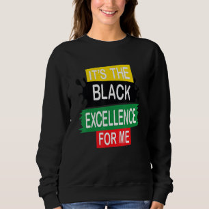 Sudadera Blm Es La Excelencia Negra Para Mí La Historia Neg