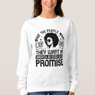 Sudadera BLM - Estados Unidos tan bueno como su promesa