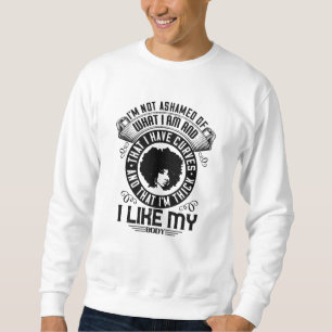 Sudadera BLM - No me avergüenzo de mi cuerpo