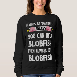 Sudadera Blobfish Blob feo Pescado Deep Sea Inhábitat