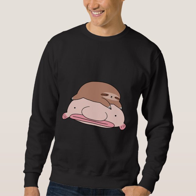 Sudadera Blobfish Y Little Slots (Anverso)