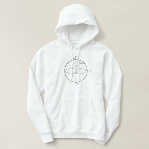 Sudadera Bloch Sphere   Física/Matemáticas de bits cuántico