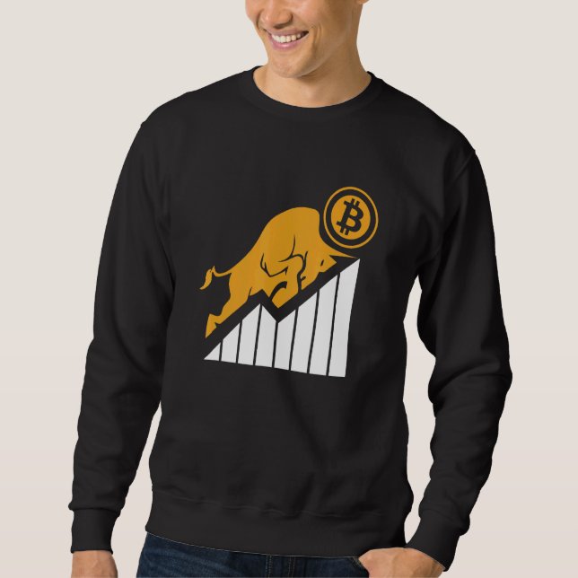 Sudadera Blockchain Crypto Crypto Currency Crypto Trader Bi (Anverso)