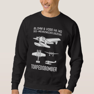 Sudadera Blohm & Voss Ha 140 Avión Marítimo Alemán Ww2 Torp