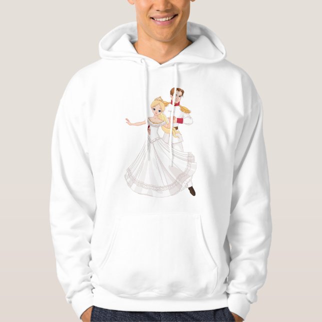Sudadera Blonde Princess and Charming Prince Fairytale (Anverso)