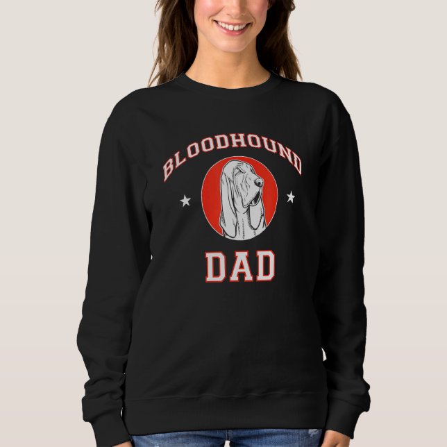 Sudadera Bloodhound Dad (Anverso)