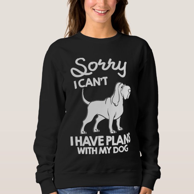 Sudadera Bloodhound Dog Puppies Owner Lover 1 (Anverso)