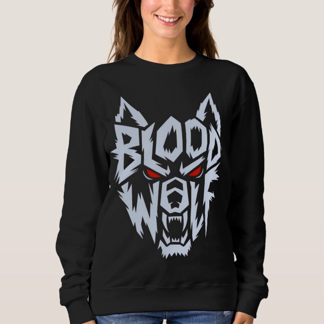 Sudadera Bloodwolf: El Alpha Awakens (Anverso)