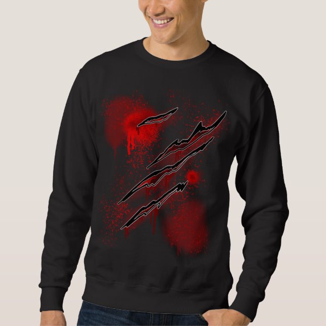 Sudadera Bloody Wounds (Anverso)